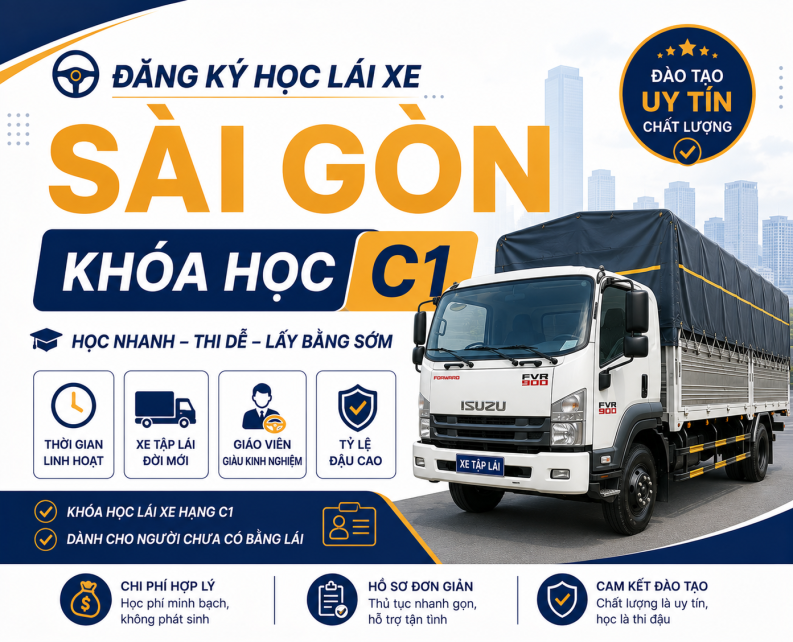 Khoá Học Hạng C1